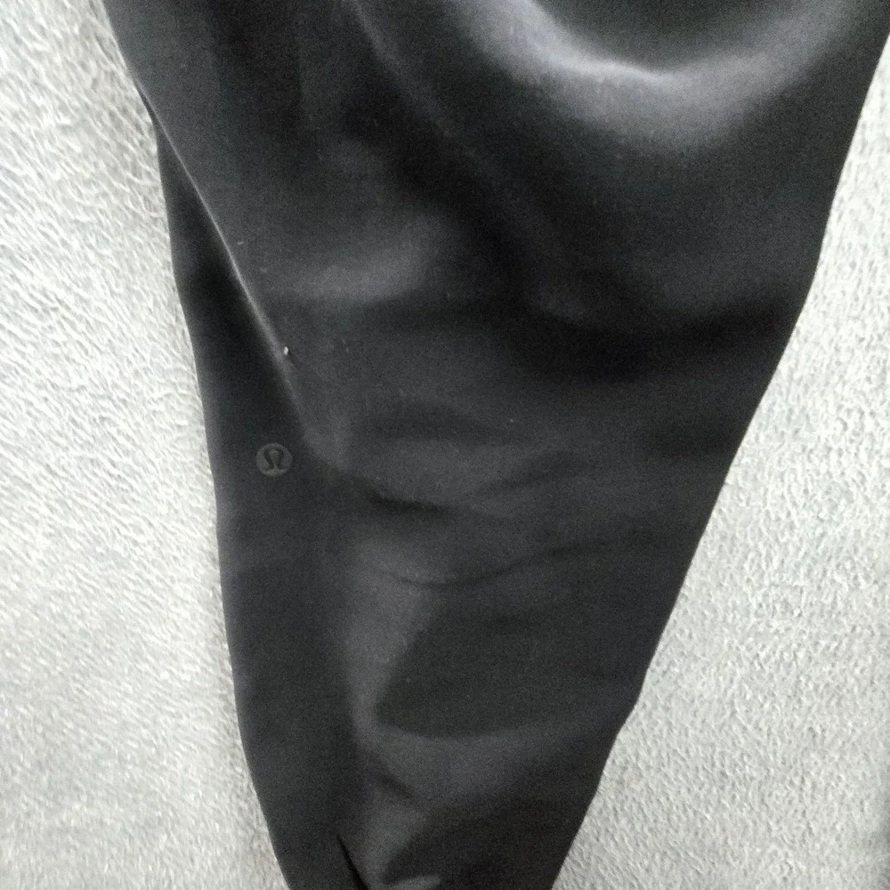 Lululemon Women Activewear Pants 6 Black On The Fly Jogger 25